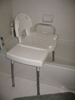 A commode opening affords the user greater comfort. How to Safely Use a Tub Transfer Bench - Appliance Guide