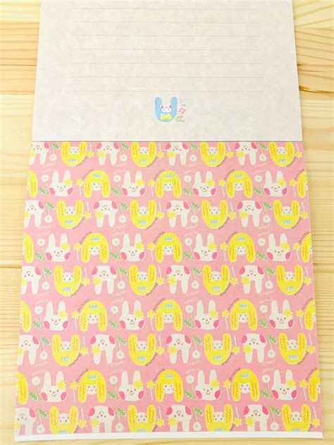 Kawaii Girl Letter Papers Kawaii Letter Writing Paper Kawaii Etsy