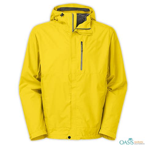 Canary Yellow Rain Jacket Manufacturer