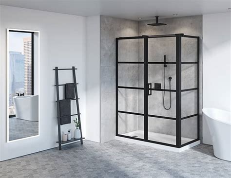 Fleurco Pivot Latitude 2 Sided Shower Door Bath Emporium Canada