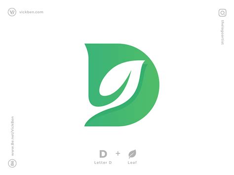 Letter D Logo By Logo Designer Vick Ben On Dribbble