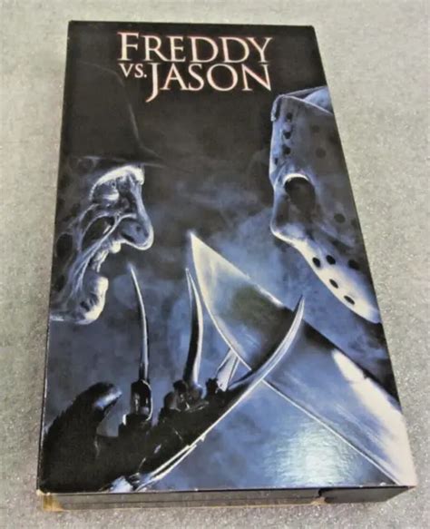 FREDDY VS JASON VHS Tape Horror Slasher In Great Condition Vintage PicClick