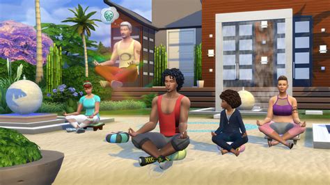 Sims 4 Spa Day Meditation Wellnessskill Sims Online