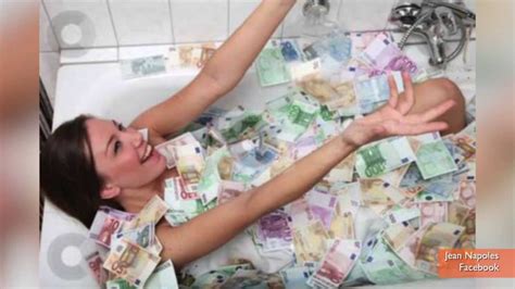 Naked In Bathtub With Money Pic Draws Tax Investigation YouTube