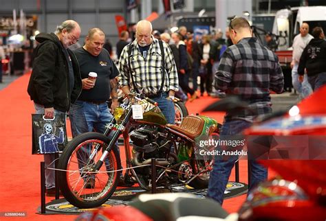 People Visit The Progressive International Motorcycle Show At Javits