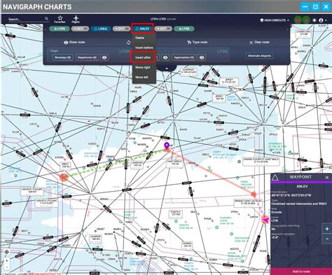 Msfs Tutorials Create Your Flight Plan With Navigraph Charts In Game
