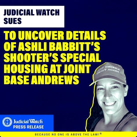 Cali2 On Twitter Judicial Watch Sues For Details Of Ashli Babbitts