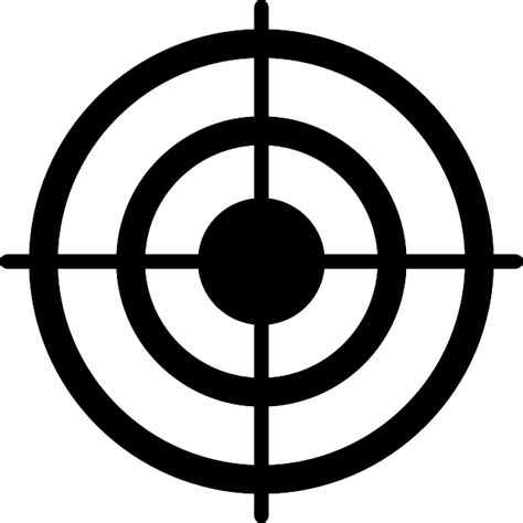 Free Shooting Target Vector Art Download 40 Shooting Target Icons
