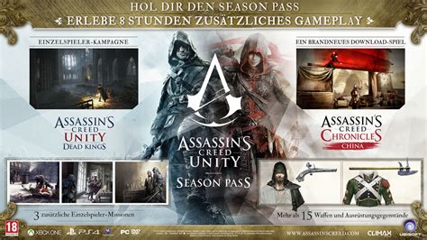 Assassin S Creed Unity Season Pass AssassinsCreed De Offizielle DE