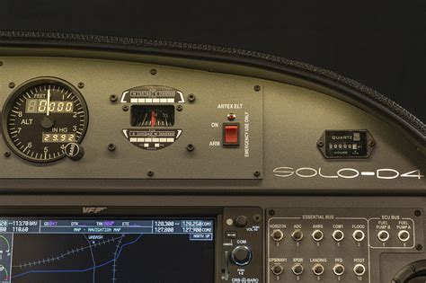 Solo D4 Flight Sim Panel Virtual Fly