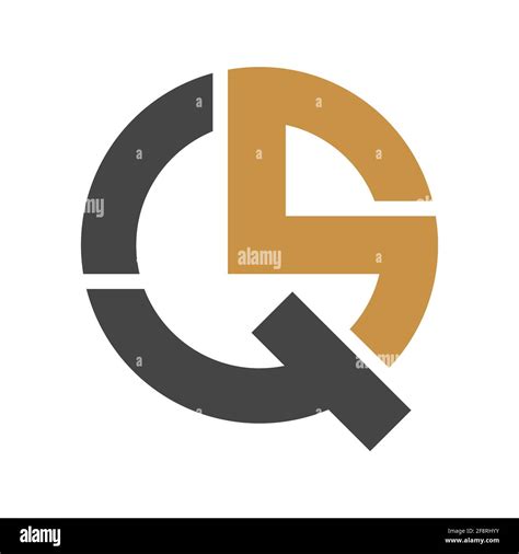 Initial Qs Letter Logo Vector Template Design Linked Letter Sq Logo