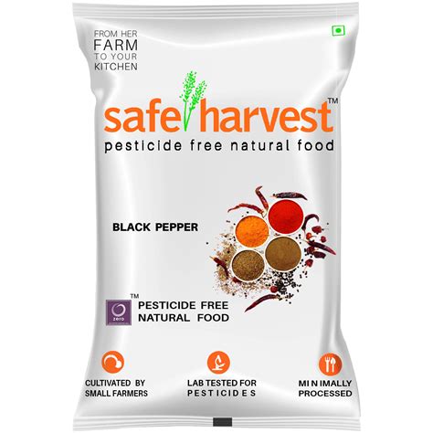Buy Safeharvest Black Pepper Pesticide Free Black Pepper