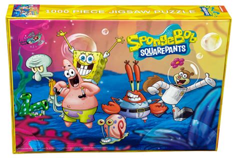 Spongebob Sparepants Cast 1000 Piece Jigsaw Puzzle Ikon Collectables
