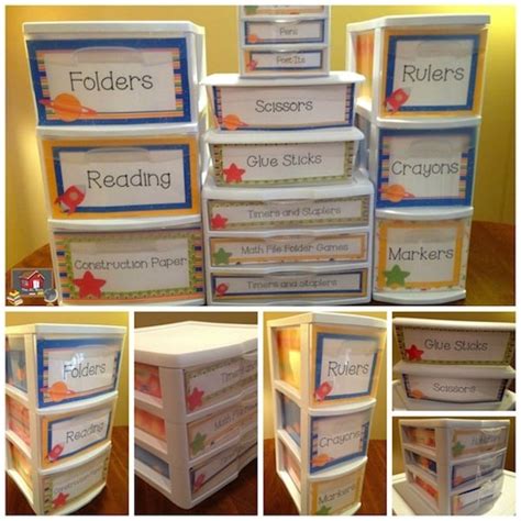 40 Ways To Store Teacher Supplies Organized Classroom