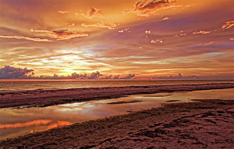 Sunset Painted Sky Photograph By Hh Photography Of Florida