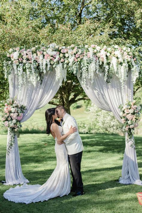 For reservations, contact the bbg milwaukee county parks. A Romantic Blush Garden Wedding | ElegantWedding.ca