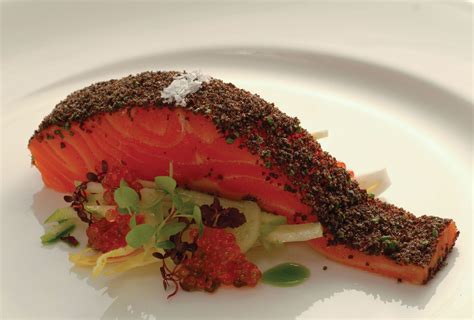Small plates of food are so fashionable, but we've got easy tapas recipes so you're not in the kitchen all night. Tetsuya Wakuda - Confit of Ocean Trout | Trout recipes ...
