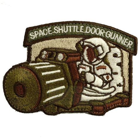 Space Shuttle Door Gunner パッチ Kw Pc 102ジーリーショップ 通販 Yahooショッピング