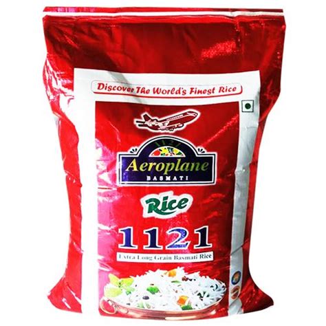 Buy Aeroplane Rice Extra Long Grain Basmati 1121 Steam Horeca