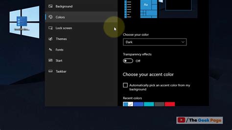 How To Turn Off Dark Mode In Windows 10 Youtube