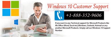 Windows 10 Customer Support Number 1 888 352 9606 Usa