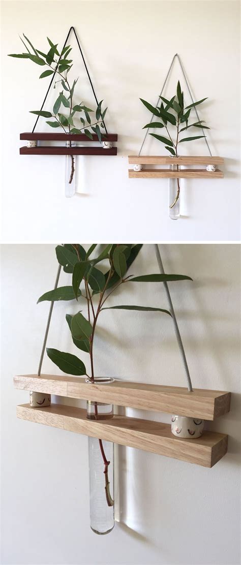 Modern home interior wall decoration ideas with new diy shelves designs, diy floating wall shelves design ideas and trends, creative woodworking projects for. These Small Shelves Hang On Your Wall Just Like A Piece Of ...