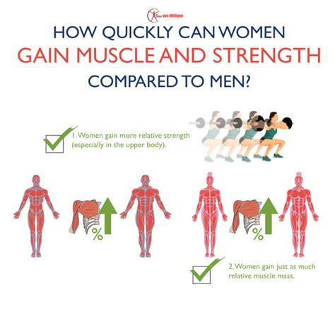 How Quickly Can Women Gain Muscle Compared To Men