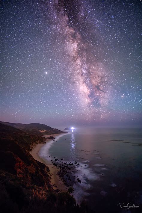 Milky Way Over Big Sur Coast Landscape And Rural Photos Don Smith