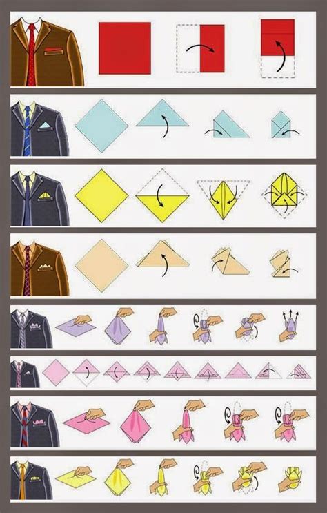 How to fold a handkerchief. How to fold men handkerchief | Handkerchief men, Pocket square folds, Pocket square