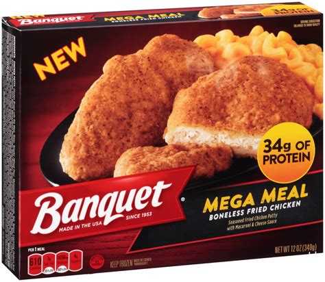 Banquet® Mega Meal Boneless Fried Chicken Reviews 2019