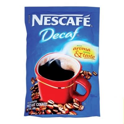 Whatever time of day you fancy a coffee, whether it's to start the day, an afternoon treat, or a night cap, you can enjoy a superb coffee experience with our nescafé decaf coffee range. Buy Nescafe Decaf Instant Coffee Net Wt. 80g Packet in ...