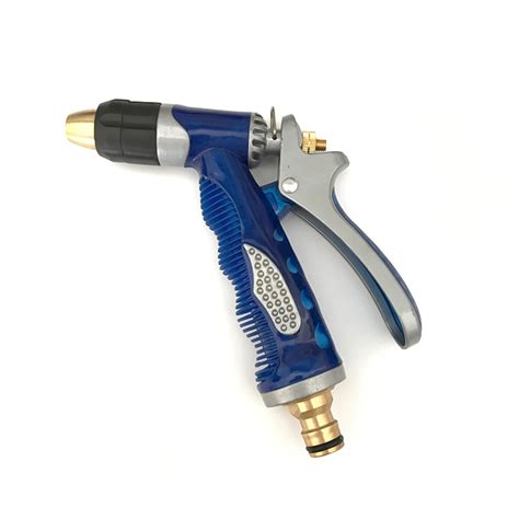 New High Quality Adjustable Brass Nozzles High Pressure Garden Water Gun For Watering Hose