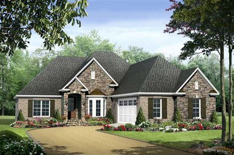 Traditional Country European House Plans Home Design Hpg 1898 18690