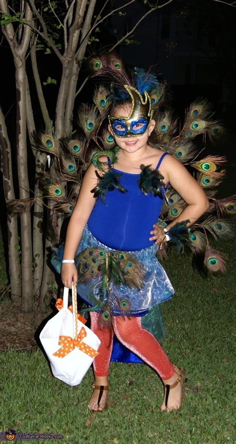 Creative Diy Peacock Costume For Girls Diy Costumes Under 35