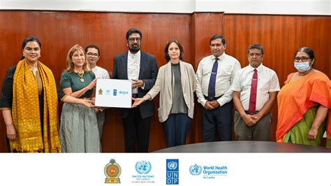 Undp And Who Sri Lanka Hand Over Vital And Essential Medicines To The Ministry Of Health To