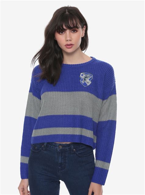 Ravenclaw Cropped Quidditch Sweater From Hot Topic Harry Potter