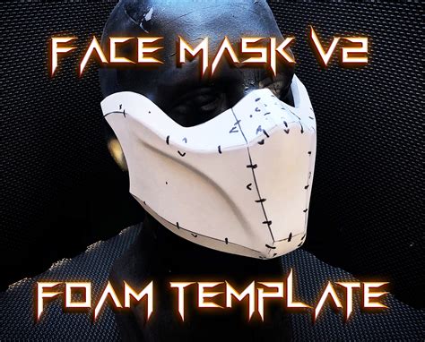 Foam Face Mask Template Ubicaciondepersonascdmxgobmx