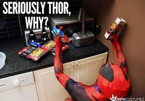 Deadpool Ogre Marvel Art Thor I Laughed Geeky Villain Deadpool