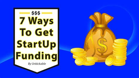 7 Ways To Get Startup Funding Youtube