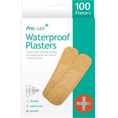 Proplast Waterproof Plasters Pack Of