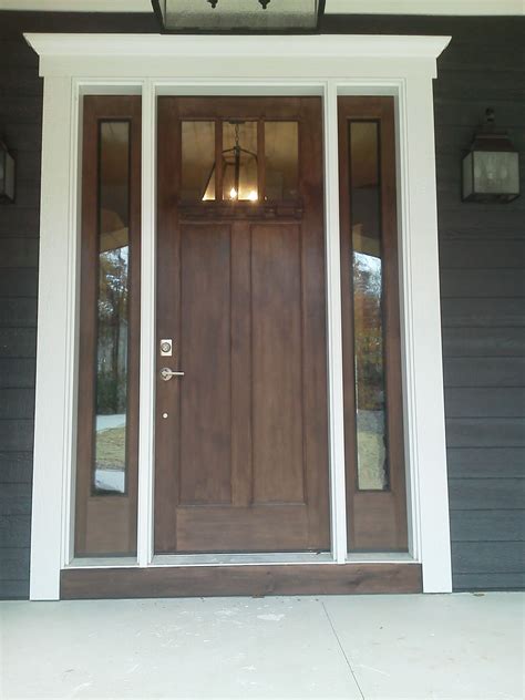 Therma Tru Front Door Done At A House Near Iowa City Cabin Doors Porch