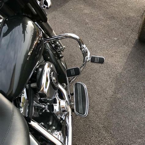 Chrome Motorcycle Highway Foot Pegs For Harley Davidson Heritage