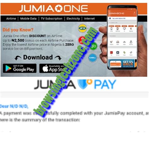 How To Make Money With Jumia One App Browsingtechzone Free Browsing