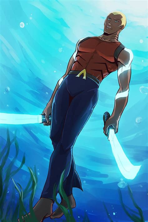 Aqualad Comic Book Art Young Justice Pinterest