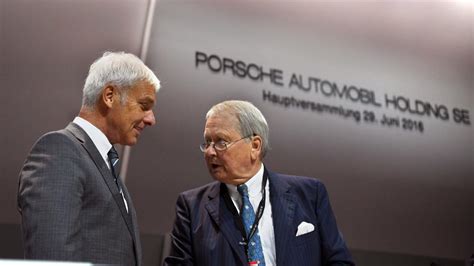 Hauptversammlung hilflose Wut der Porsche Aktionäre WELT