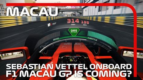 Assetto Corsa F1 2020 Macau Onboard Guia Circuit Sebastian Vettel