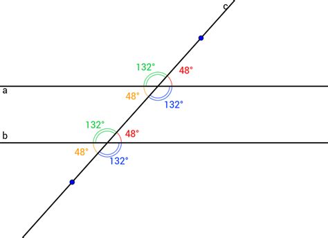 Module 4 197 lesson 2 b measure the angles formed by the parallel lines and the transversal. Angle Relationships - GeoGebra