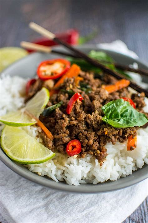 Quick Fix Meal Thai Basil Beef Slow Cooker Gourmet