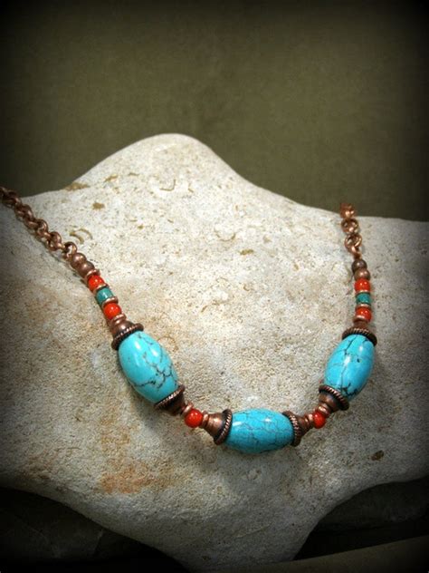 Items Similar To Turquoise Necklace Choker Necklace Womens Necklace