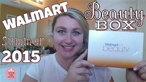 Walmart Beauty Box Summer 2015 Youtube